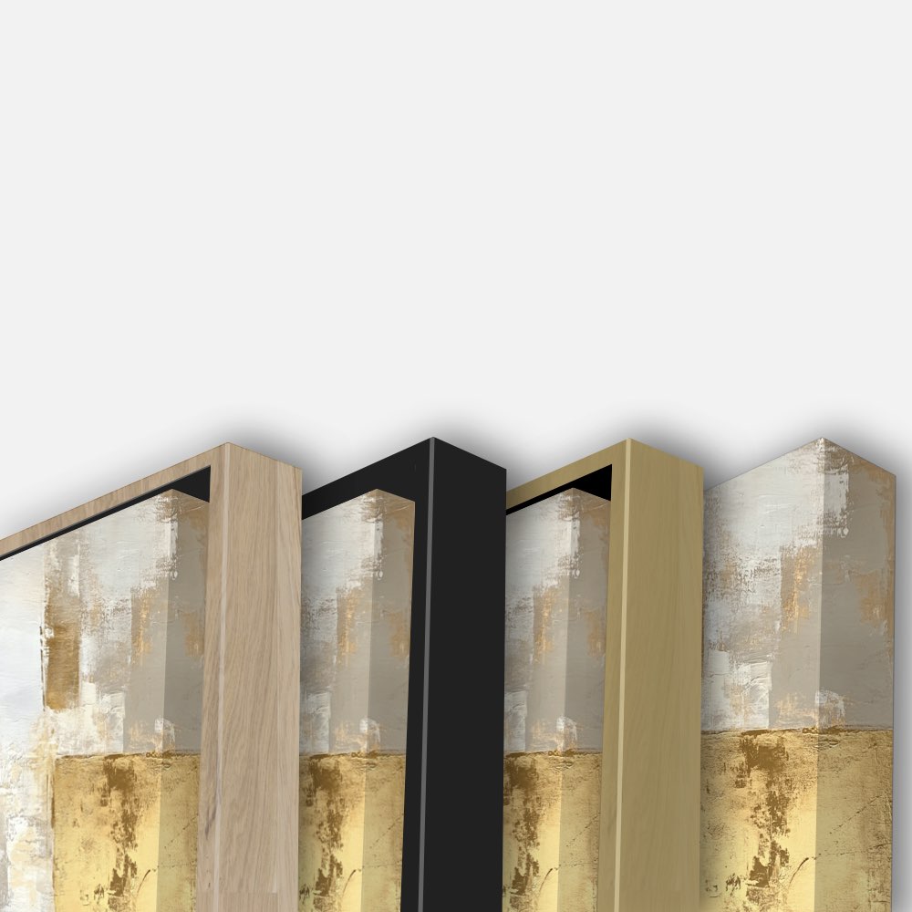 Tableau Doré Beige