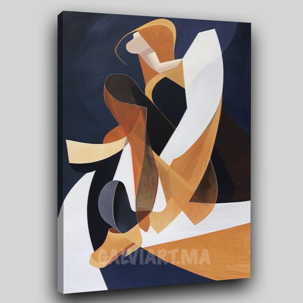 Femme Cubiste Abstraite