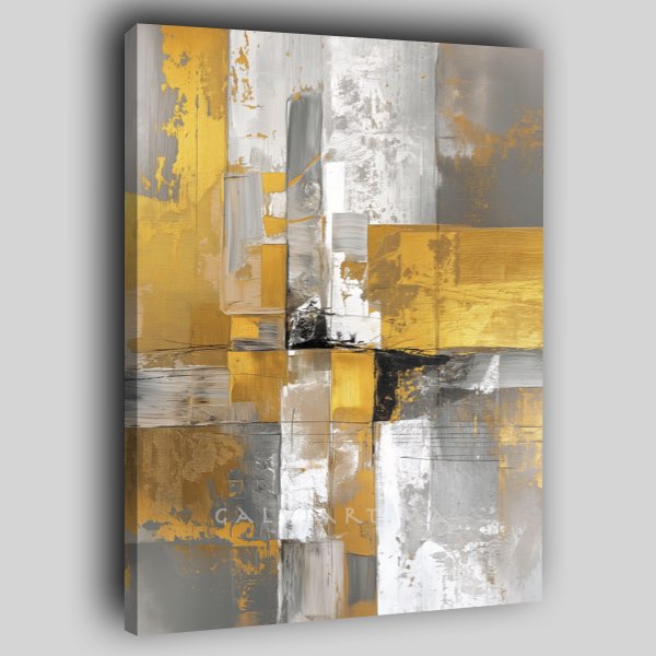 Canvas Printed Abstract Artwork - Elegant Wall Decor
