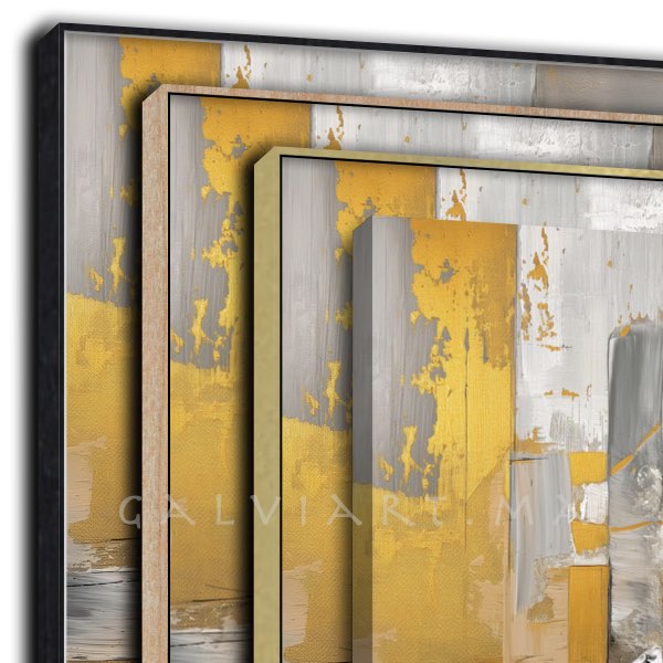 Canvas Printed Abstract Artwork - Elegant Wall Decor