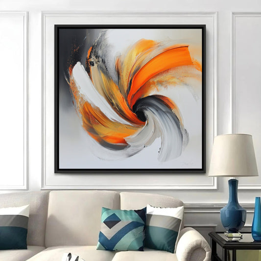 Art abstrait moderne - Couleurs élégantes pour bureau