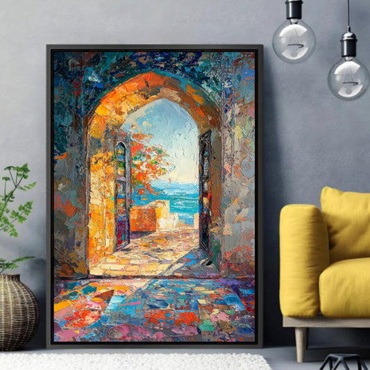 Paysage abstrait Asie