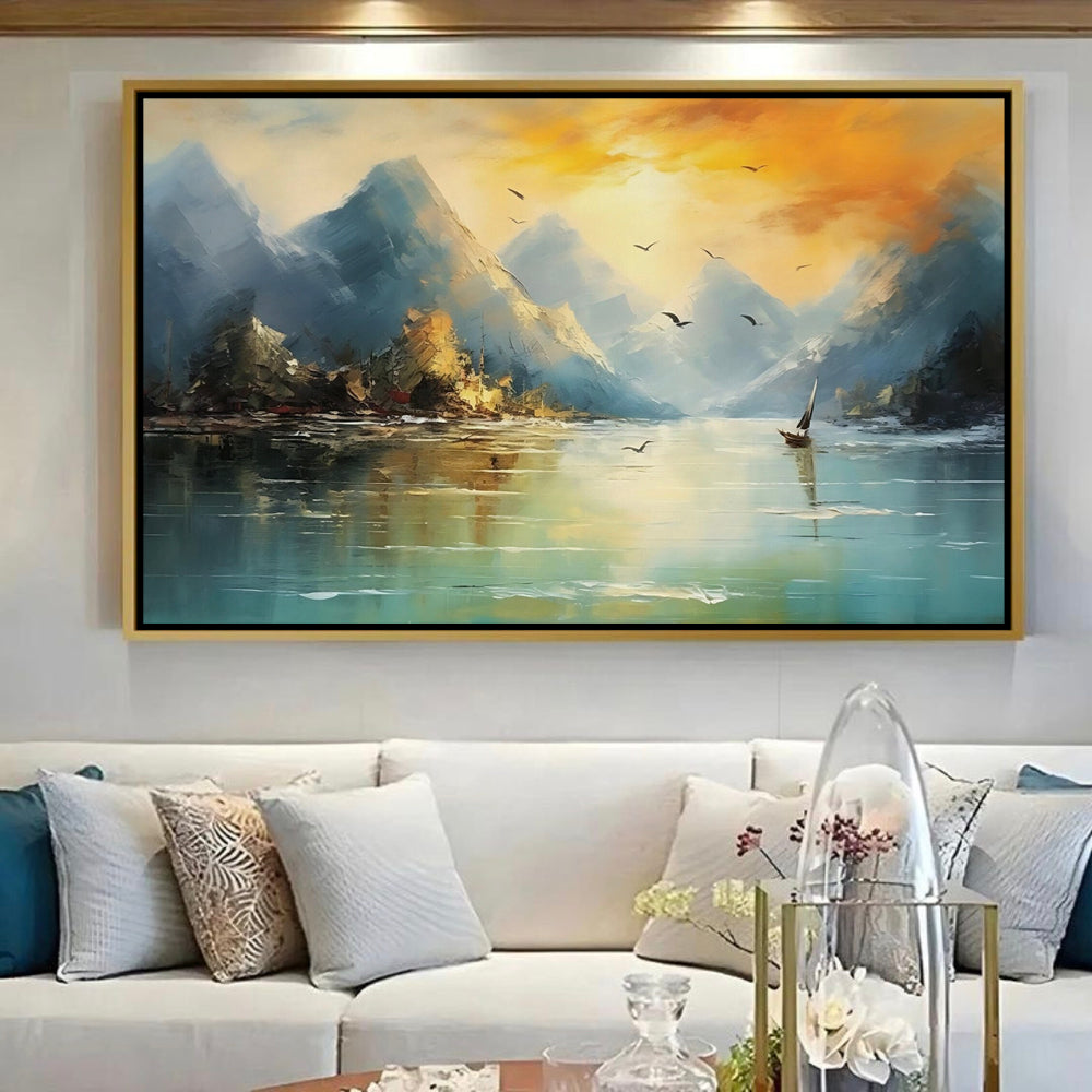 Lever Soleil Montagnes