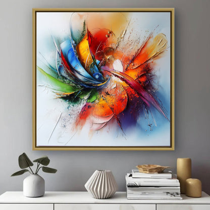 Art abstrait moderne - Couleurs élégantes pour bureau