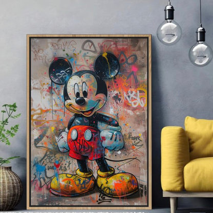 Mickey Mouse Graffiti Wildstyle