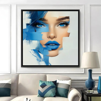 Beauté lèvres bleues