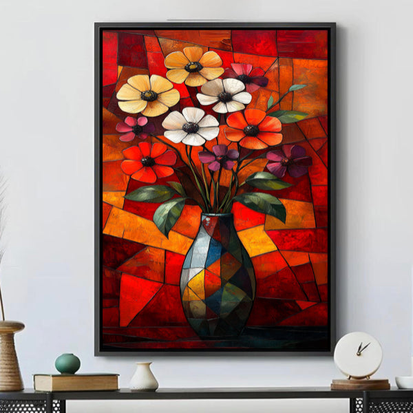 Fleurs Cubiste Minimaliste