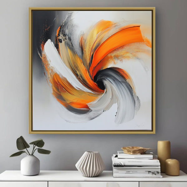 Art abstrait moderne - Couleurs élégantes pour bureau