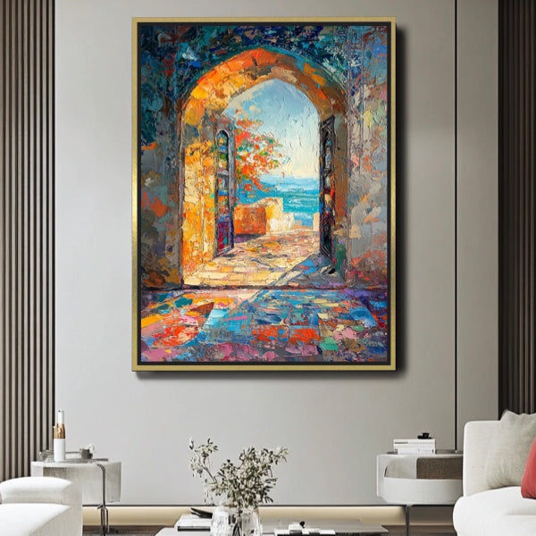 Paysage abstrait Asie
