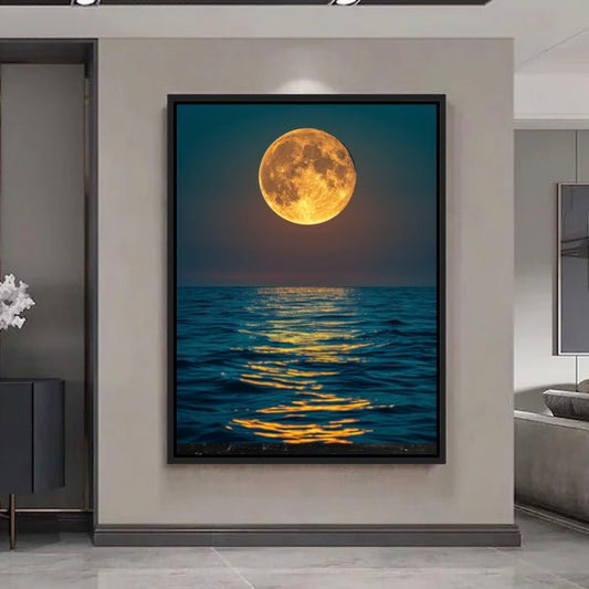 Lune sur l'Océan