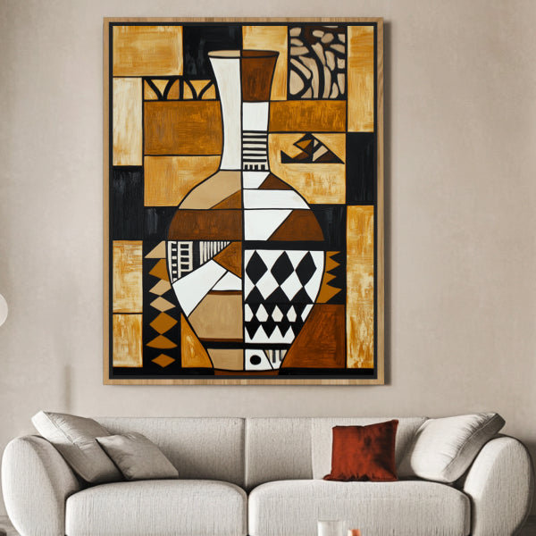 Art africain géométrique