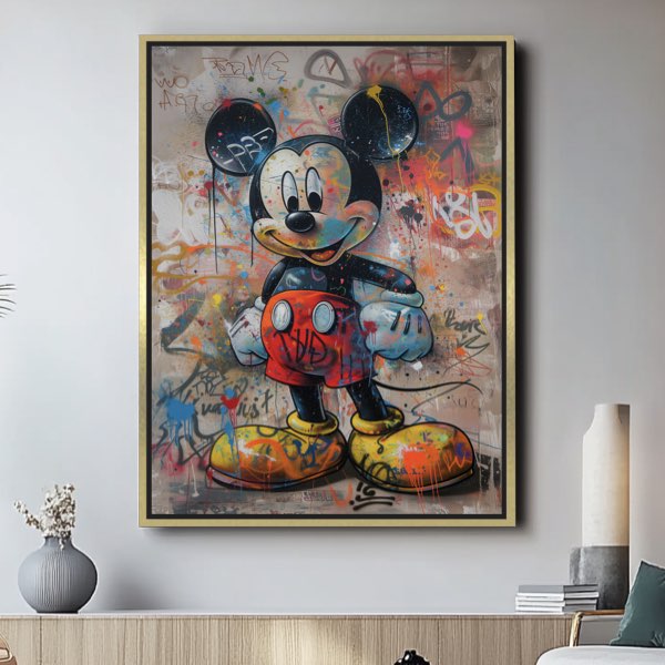 Mickey Mouse Graffiti Wildstyle