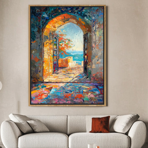 Paysage abstrait Asie