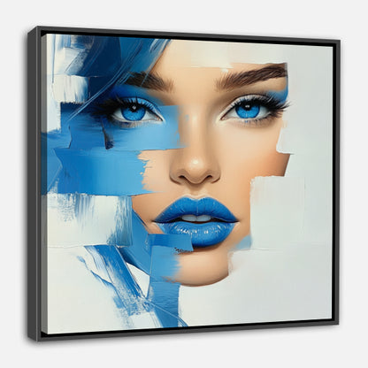 Beauté lèvres bleues