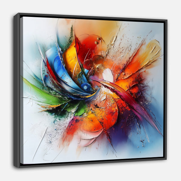 Art abstrait moderne - Couleurs élégantes pour bureau