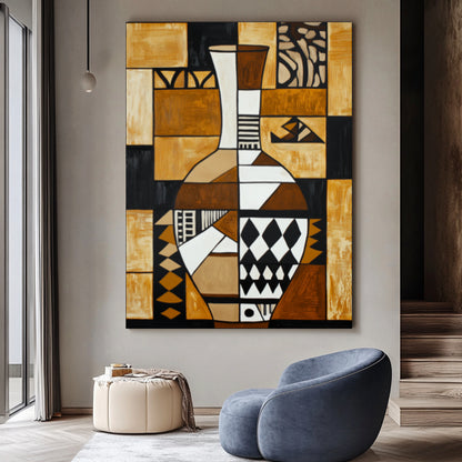Art africain géométrique