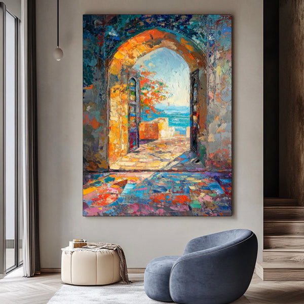 Paysage abstrait Asie
