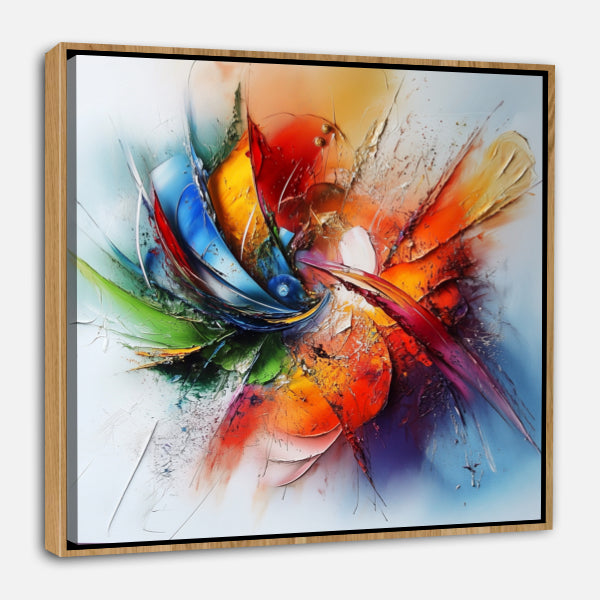 Art abstrait moderne - Couleurs élégantes pour bureau