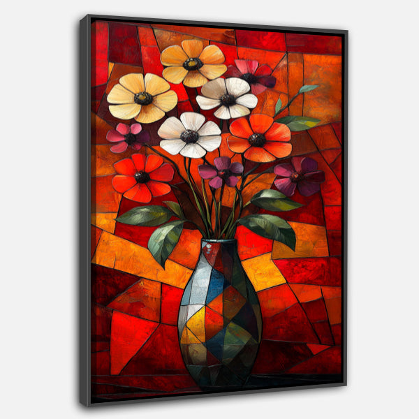 Fleurs Cubiste Minimaliste
