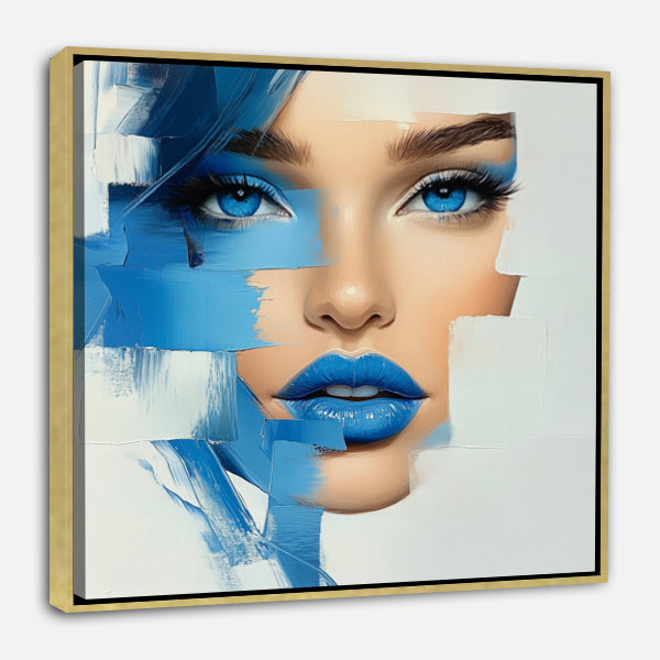 Beauté lèvres bleues