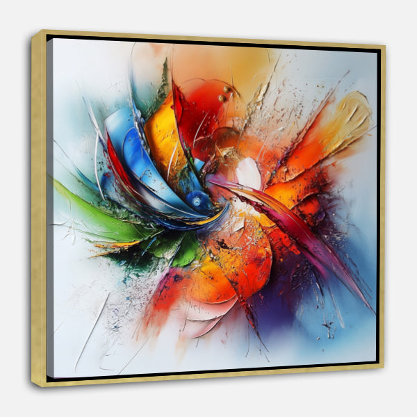 Art abstrait moderne - Couleurs élégantes pour bureau