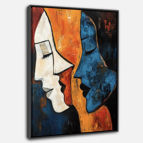 Tableau Abstrait Imprimé sur Toile - Décoration Murale Moderne