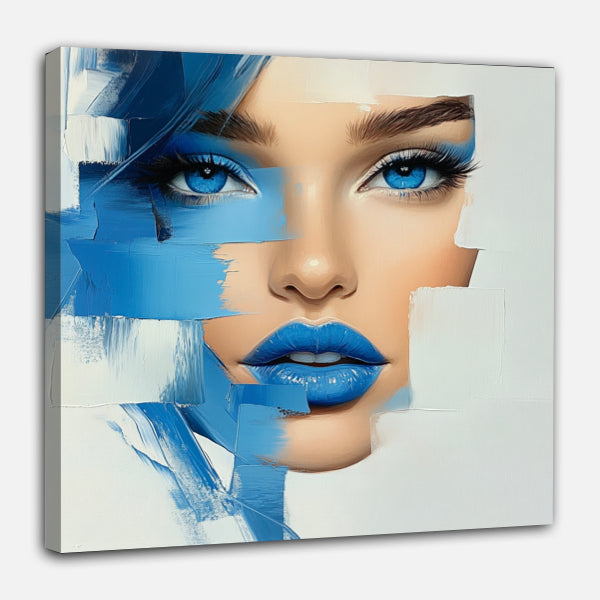 Beauté lèvres bleues