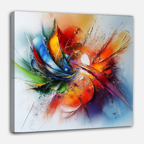 Art abstrait moderne - Couleurs élégantes pour bureau