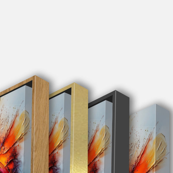 Art abstrait moderne - Couleurs élégantes pour bureau