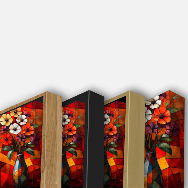 Fleurs Cubiste Minimaliste