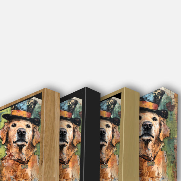 Chien au chapeau