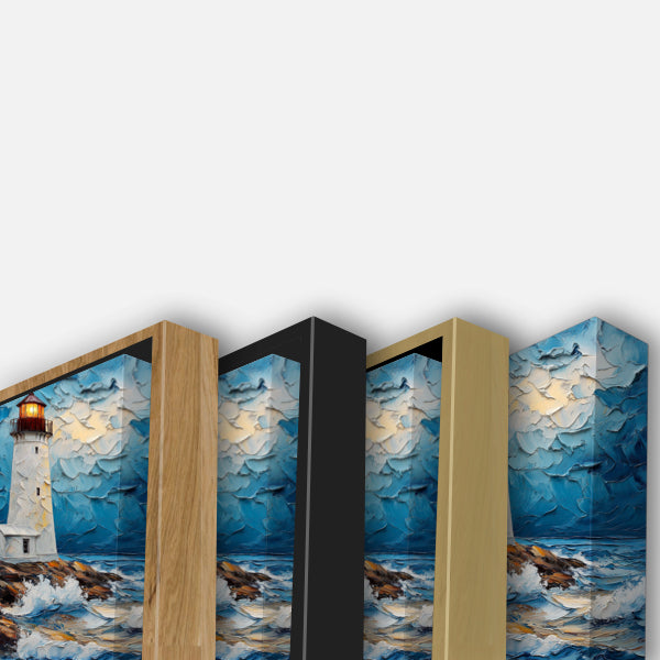 Nuit orageuse phare